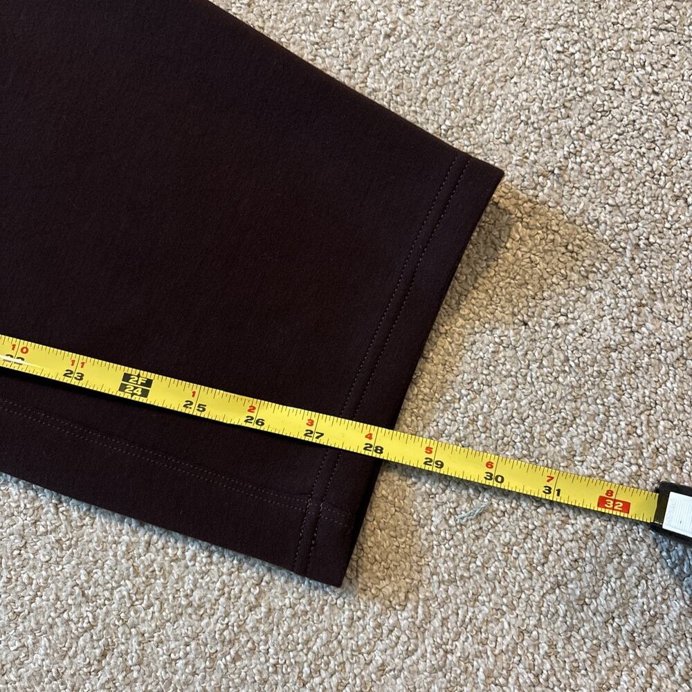 SPANX Brown Pants Air Essentials Stretch Straight Leg 21793R Women Sz XL 28” - Picture 9 of 10
